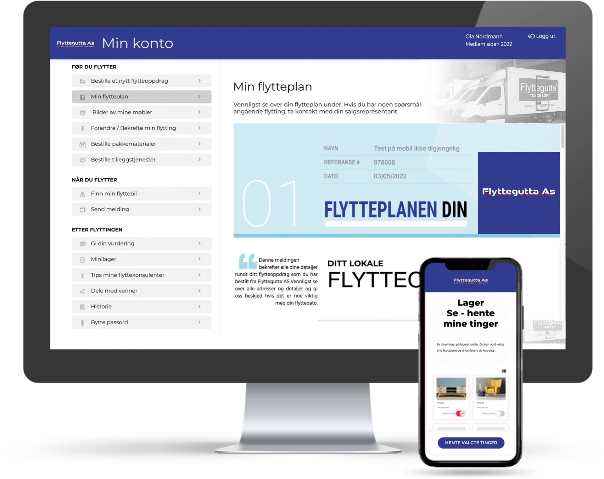 Flytteplan